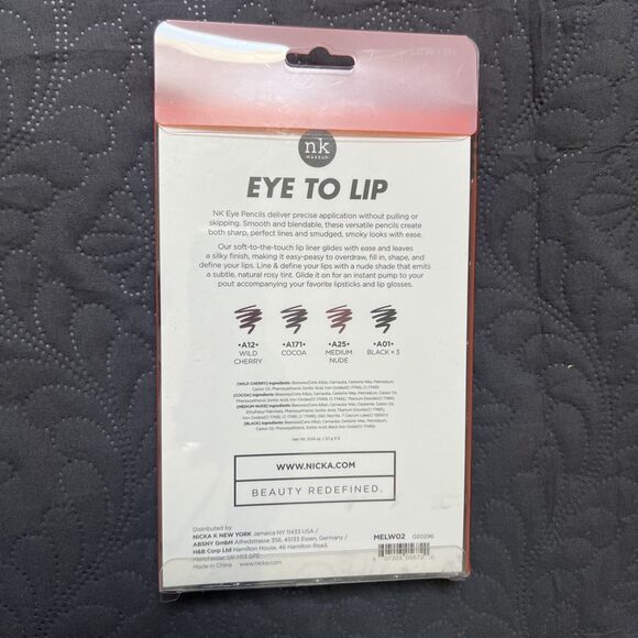 NK Makeup Eye To Lip Smooth Pencils for Eye & Lip 6pcs Everyday Essential Gift - Picture 2 of 10